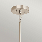 Подвесной светильник с рифленым стеклянным плафоном в форме шара Kichler варинант исполнения - 8 | Loft Concept во Владивостоке