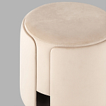 Пуф Alice Poof Beige Бежевый велюр варинант исполнения - 3 | Loft Concept во Владивостоке