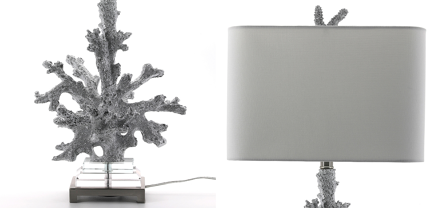 Настольная лампа Coral Grey Table Lamp Настольная лампа Coral Grey Table Lamp - Loft-Concept во Владивостоке