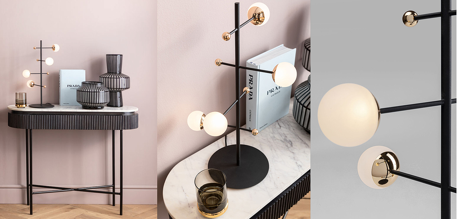 Настольная лампа Bubbles on the rod Настольная лампа Bubbles on the rod - Loft-Concept во Владивостоке