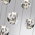 Люстра каскадня с 27-ю прозрачными шарообразными подвесами Bubbles Bocci варинант исполнения - 6 | Loft Concept во Владивостоке