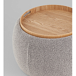 Пуф-трансформер Люкке с крышкой серый варинант исполнения - 4 | Loft Concept во Владивостоке