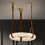 Люстра в форме обруча из натурального камня Minerals of Light варинант исполнения - 6 | Loft Concept во Владивостоке