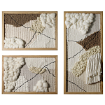 Панно декоративное White storm варинант исполнения - 1 | Loft Concept во Владивостоке