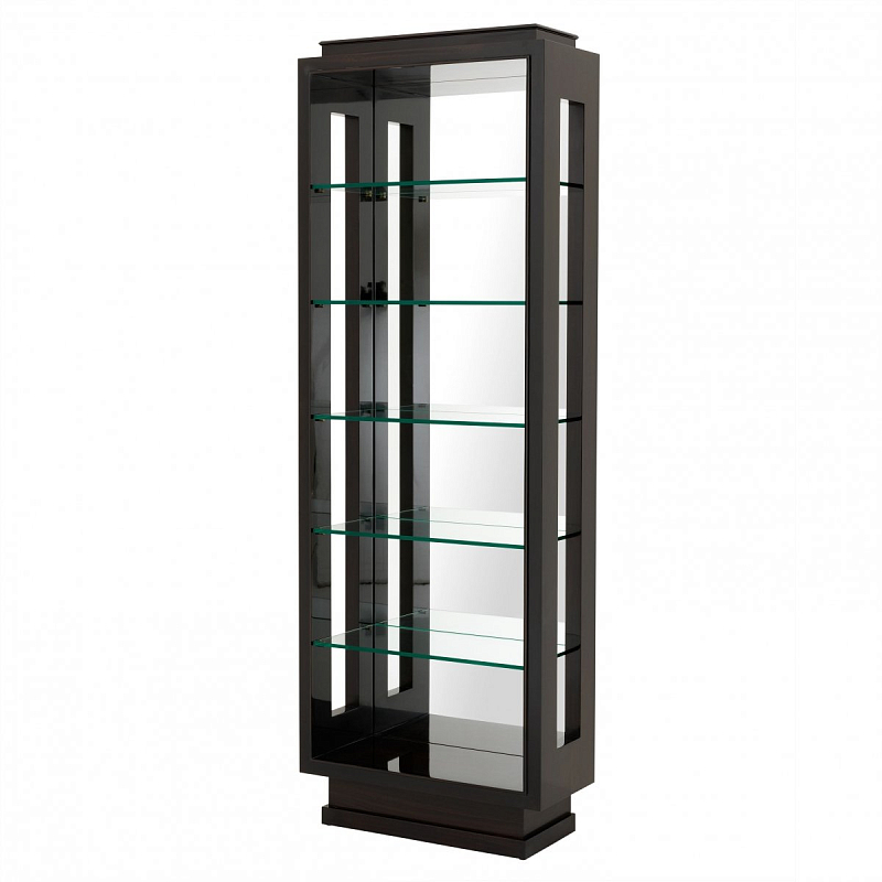 Витрина Eichholtz Cabinet Yardley Коричневый Прозрачное Стекло Витрина Eichholtz Cabinet Yardley Коричневый Прозрачное Стекло во Владивостоке | Loft Concept