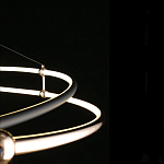 Люстра подвесная светодиодная Dаiana круглая варинант исполнения - 4 | Loft Concept во Владивостоке