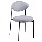 Стул металлический с мягкой спинкой и сиденьем Alfie Chair варинант исполнения - 3 | Loft Concept во Владивостоке