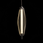 Люстра круглая каскадня с 5-ю плафонами из металлической сетки Mesh Lampshade Lighting варинант исполнения - 5 | Loft Concept во Владивостоке