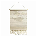 Панно из шерсти и хлопка с узором Beige Calista Serene варинант исполнения - 2 | Loft Concept во Владивостоке