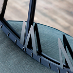 Часы настенные зеркальные с серебряным металлическим циферблатом Mirror Tower Clock варинант исполнения - 4 | Loft Concept во Владивостоке