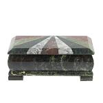 Шкатулка для денег с мозаикой из натуральных камней Stone Casket варинант исполнения - 2 | Loft Concept во Владивостоке