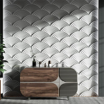 Гипсовая 3D Панель Aura варинант исполнения - 2 | Loft Concept во Владивостоке