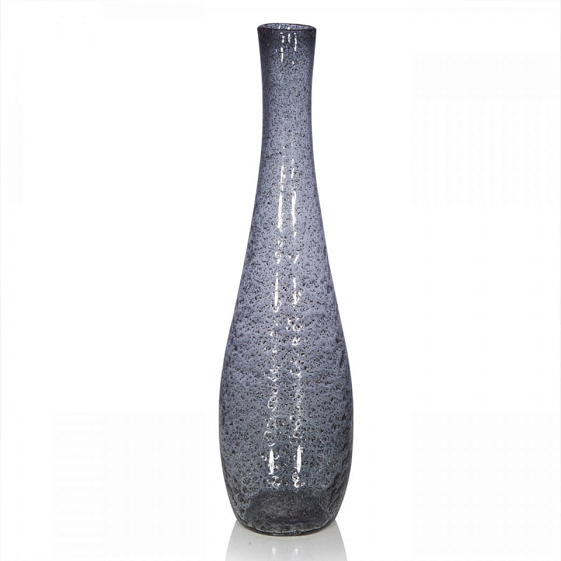 Ваза Glass Lava Tall Серый (Gray) Ваза Glass Lava Tall Серый (Gray) во Владивостоке | Loft Concept