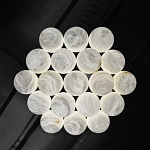 Люстра подвесная круглая с сферическими плафонами из натурального камня Glowing Spheres варинант исполнения - 11 | Loft Concept во Владивостоке