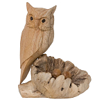 Статуэтка из дерева сова Animals of the World варинант исполнения - 4 | Loft Concept во Владивостоке