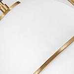 Потолочный светильник с плафоном в форме белого матового шара Hinkley варинант исполнения - 18 | Loft Concept во Владивостоке