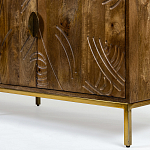 Широкая тумба с фактурным фасадом Termite варинант исполнения - 4 | Loft Concept во Владивостоке