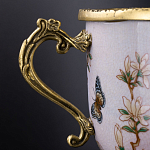 Фарфоровая чаша с бронзовыми элементами Eden Garden варинант исполнения - 5 | Loft Concept во Владивостоке