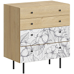 Комод с принтом на ящиках Elise Chest of Drawers варинант исполнения - 14 | Loft Concept во Владивостоке