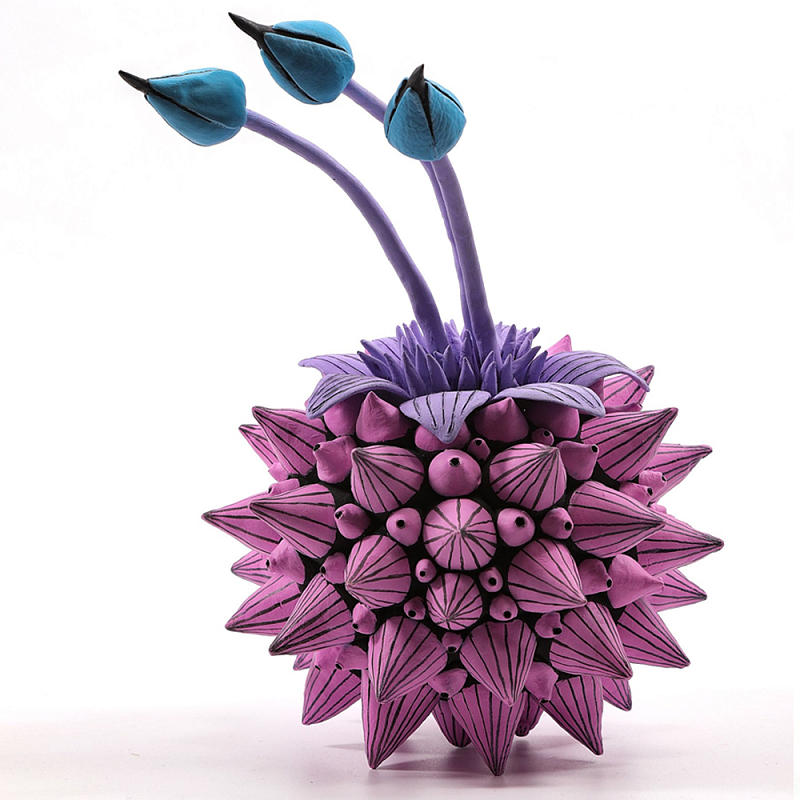 Статуэтка тропический фрукт Tropical Fruit Alien Blue Tulip Розовый Сиреневый Голубой Статуэтка тропический фрукт Tropical Fruit Alien Blue Tulip Розовый Сиреневый Голубой во Владивостоке | Loft Concept