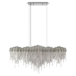 Люстра подвесная с металлическими дугами и длинными цепочками 115 см Atlantis Chain варинант исполнения - 11 | Loft Concept во Владивостоке