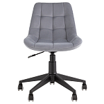 Мягкое компьютерное кресло Plushe Grey варинант исполнения - 3 | Loft Concept во Владивостоке