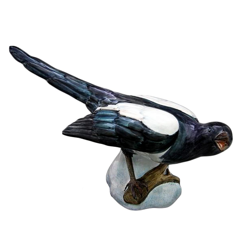 Статуэтка Magpie Черно-белый Статуэтка Magpie Черно-белый во Владивостоке | Loft Concept