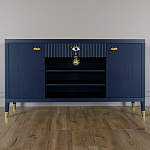 Комод-буфет Elsa Dreams Blue с открытыми полками   варинант исполнения - 5 | Loft Concept во Владивостоке