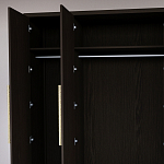 Большой Шкаф Primo Темный орех с 3 дверьми и 3 выдвижными ящиками варинант исполнения - 8 | Loft Concept во Владивостоке