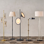 Торшер с абажурами из тонких металлических палочек Wild Thorns варинант исполнения - 3 | Loft Concept во Владивостоке