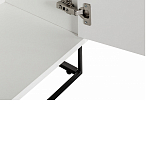 Стеллаж книжный белый с 3-мя открытыми полками и дверкой Strict Lines варинант исполнения - 4 | Loft Concept во Владивостоке