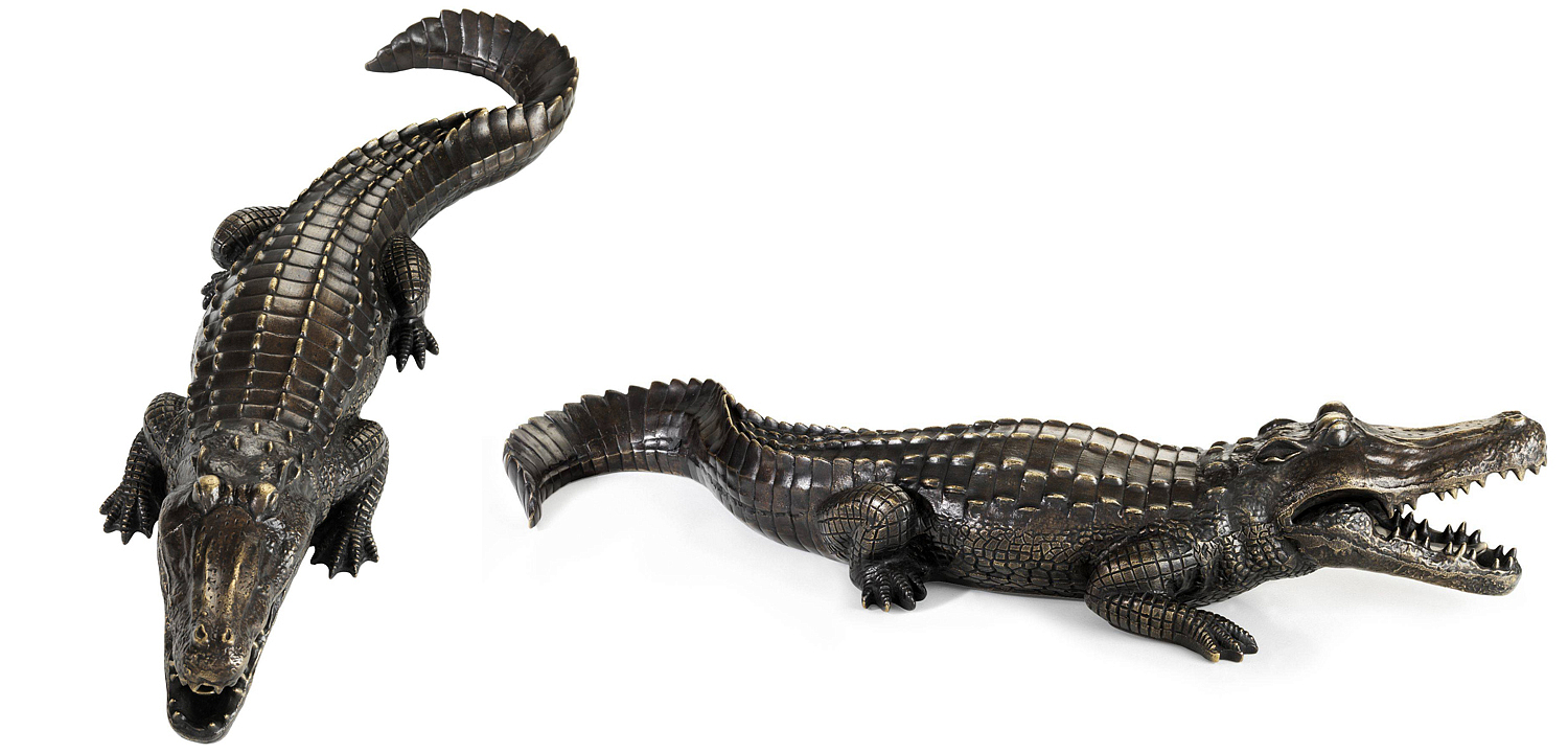 Статуэтка Eichholtz Crocodile Статуэтка Eichholtz Crocodile - Loft-Concept во Владивостоке