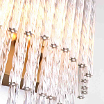 Бра с прозрачными стеклянными трубочками и металлическим основанием Nembus варинант исполнения - 2 | Loft Concept во Владивостоке