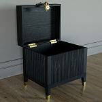 Сундук Eye Elsa Dreams Black варинант исполнения - 2 | Loft Concept во Владивостоке