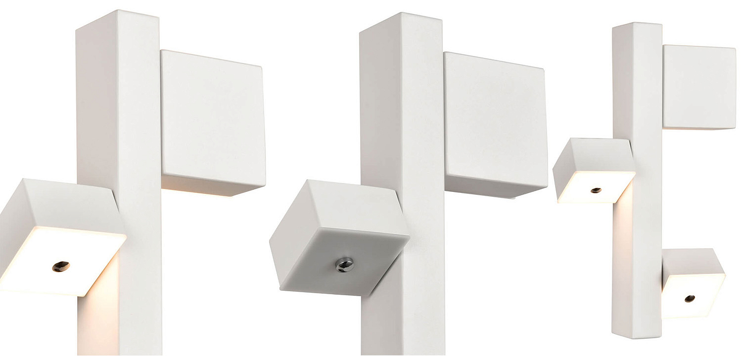 Бра Pohon White Squares Wall Lamp Бра Pohon White Squares Wall Lamp - Loft-Concept во Владивостоке
