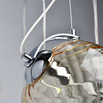 Люстра каскадная с 9-ю разноцветными стеклянными плафонами Kaleido варинант исполнения - 8 | Loft Concept во Владивостоке