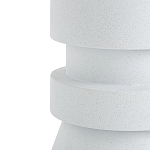 Приставной стол из искусственного камня Chess White варинант исполнения - 2 | Loft Concept во Владивостоке