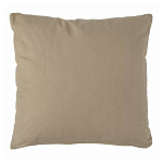 Подушка декоративная хлопковая бежевого цвета с абстрактным принтом Elysian Flow Sand варинант исполнения - 2 | Loft Concept во Владивостоке