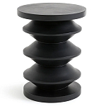 Фигурный приставной столик черного цвета AMORPHOUS варинант исполнения - 1 | Loft Concept во Владивостоке