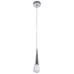 Подвесной светильник капля Acrylic Droplet Chrome Hanging Lamp варинант исполнения - 2 | Loft Concept во Владивостоке