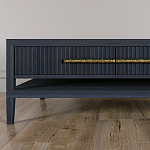 Кофейный стол Primo с двумя ящиками Черный дуб варинант исполнения - 3 | Loft Concept во Владивостоке