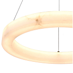 Люстра круглая с цельным каменным корпусом Unbreakable Stone варинант исполнения - 7 | Loft Concept во Владивостоке