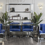 Стол обеденный металлический Weightlessness варинант исполнения - 4 | Loft Concept во Владивостоке