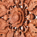 Панно из дерева квадратное Novala Panel With Trees варинант исполнения - 2 | Loft Concept во Владивостоке