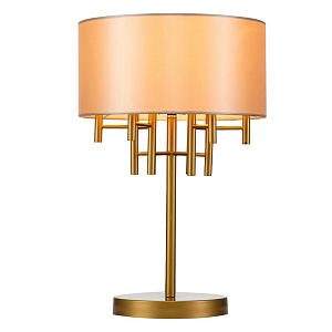 Настольная лампа Латунь Oswell Lampshade Table Lamp