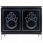 Черный комод в стиле арт-деко Luciano варинант исполнения - 1 | Loft Concept во Владивостоке