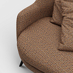 Мебельная ткань Шенилл терракотовый цвет 142 см T4-58 варинант исполнения - 4 | Loft Concept во Владивостоке