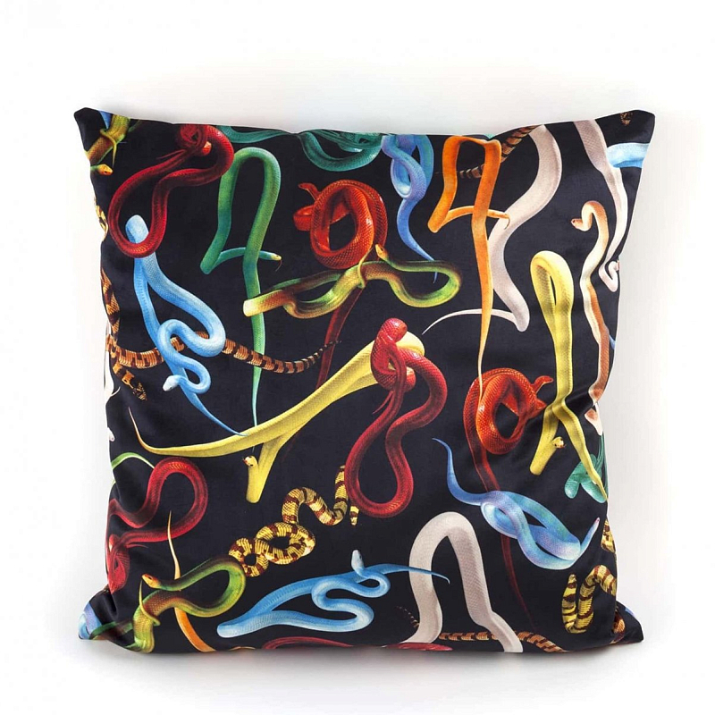 Подушка Seletti Cushion Snakes Toiletpaper Мульти Подушка Seletti Cushion Snakes Toiletpaper Мульти во Владивостоке | Loft Concept