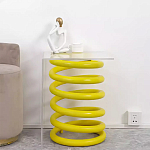 Дизайнерский журнальный стол на 2-х конусообразных ножках Epykopy варинант исполнения - 1 | Loft Concept во Владивостоке