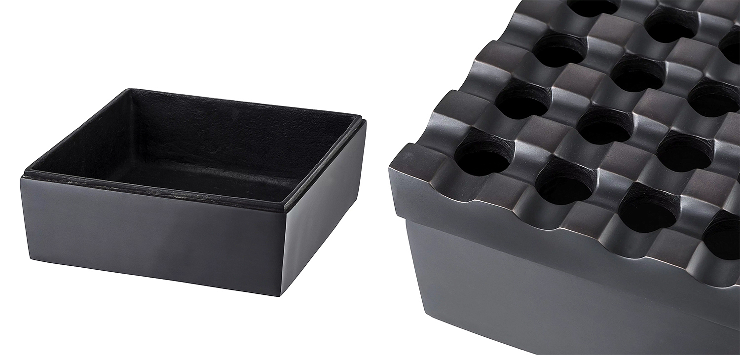 Пепельница Eichholtz Ashtray Deluxe Bronze Пепельница Eichholtz Ashtray Deluxe Bronze - Loft-Concept во Владивостоке